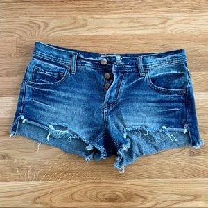 Free People Jean Shorts